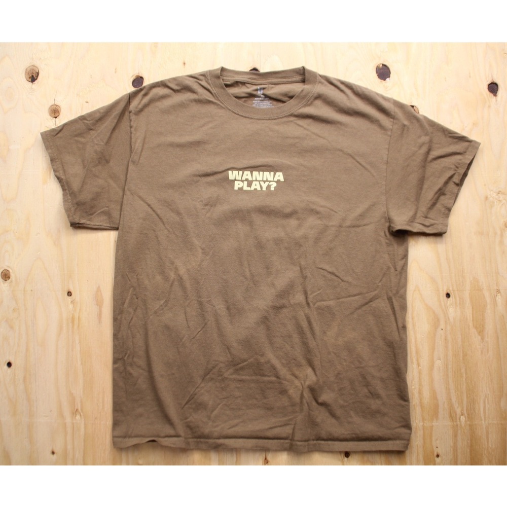 BTS J-Hope Hope On The Stage Crossword Puzzle Tour Shirt Brown Mens Large L